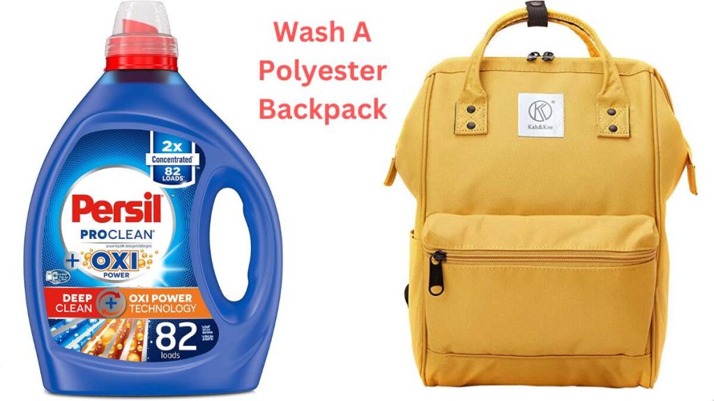 How To Wash A Polyester Backpack