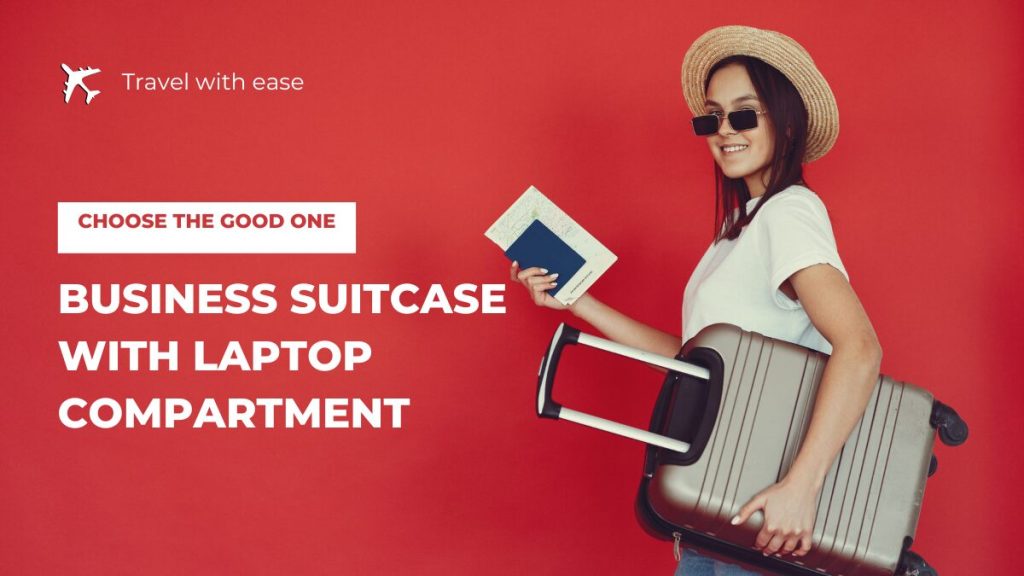 Business Suitcase With Laptop Compartment