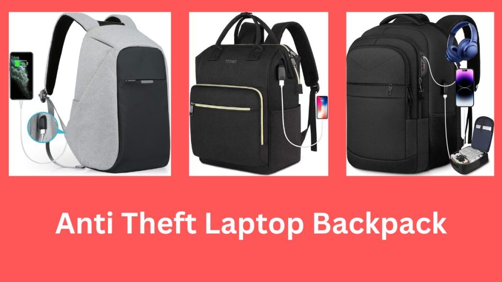 Anti Theft Laptop Backpack With Usb Charging Port