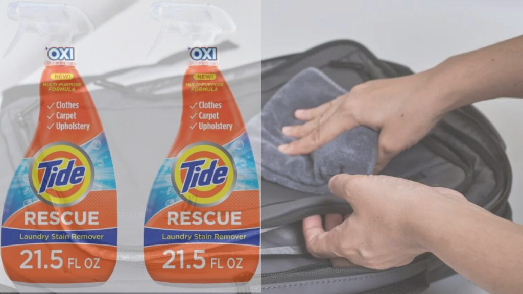 how to clean a backpack without washing machine