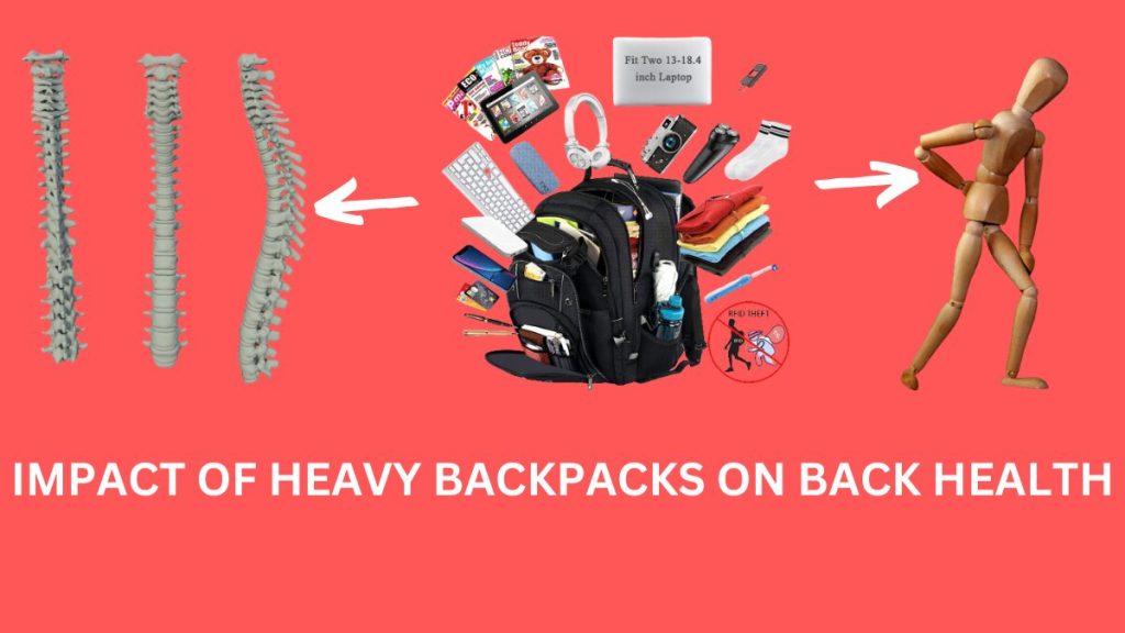 can heavy backpacks cause back problems