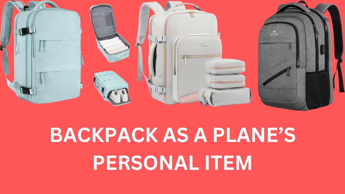 can backpack be personal item on plane FineBackPack