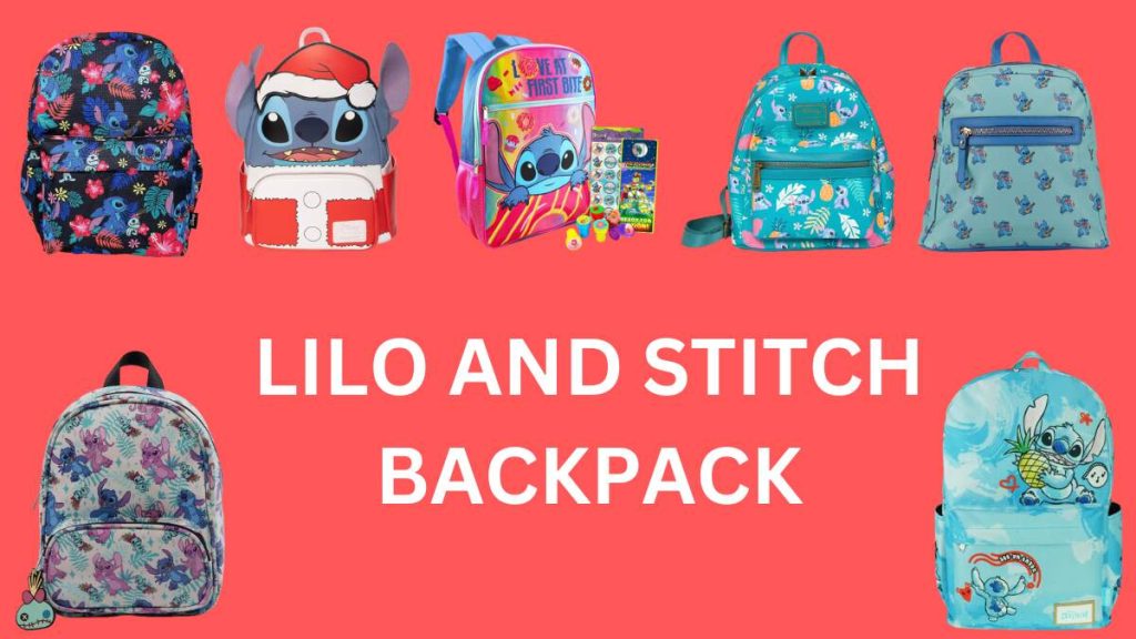 LILO AND STITCH BACKPACK FOR SCHOOL