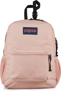 light pink jansport backpack