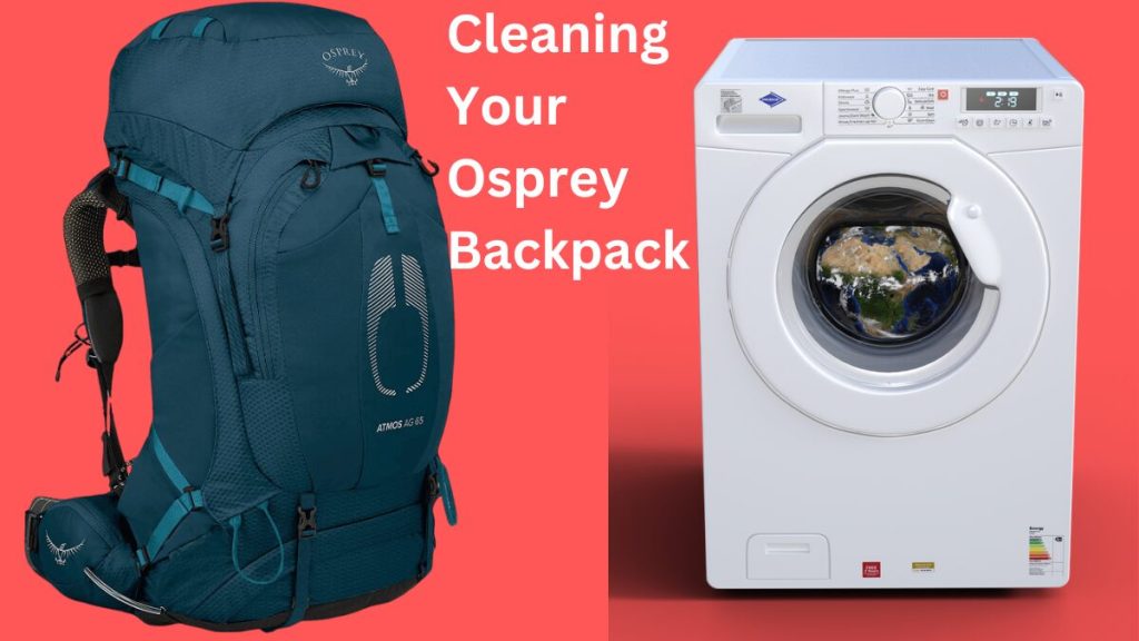 how to clean osprey backpack