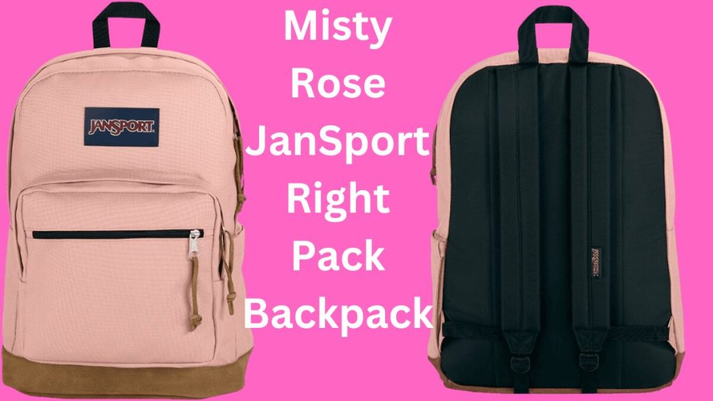 jansport right pack misty rose backpack