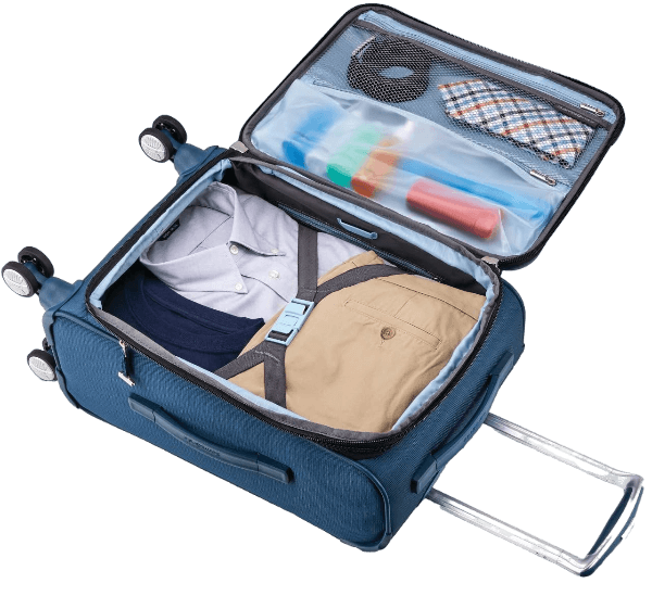 Samsonite Solyte DLX Softside Expandable Luggage with Spinner Wheels
