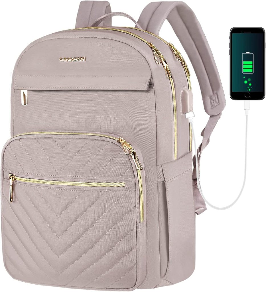 backpack for college women with laptop compartment