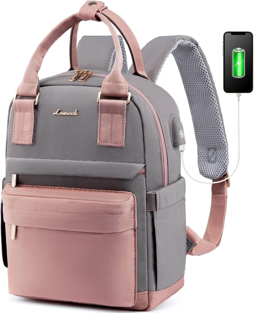 small backpack with lots of pockets and compartments