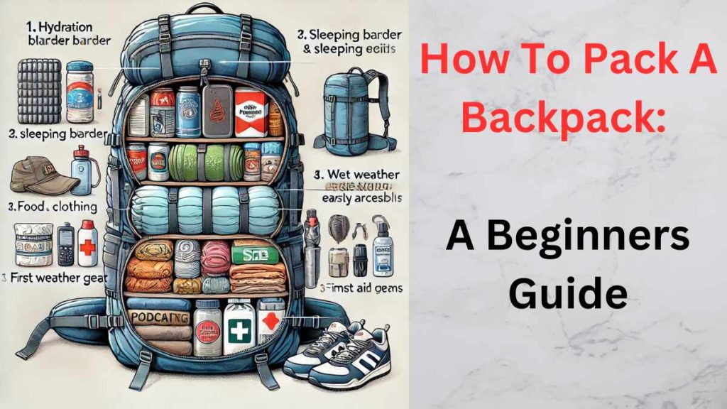 How to pack a backpack a beginners guide