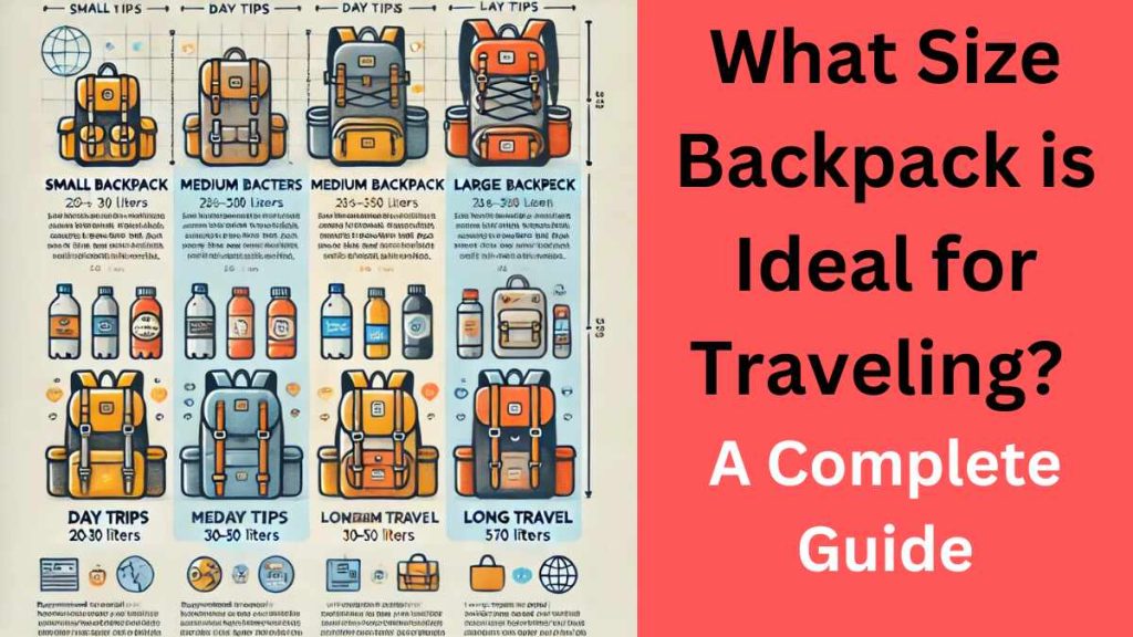 what size backpack for travelling