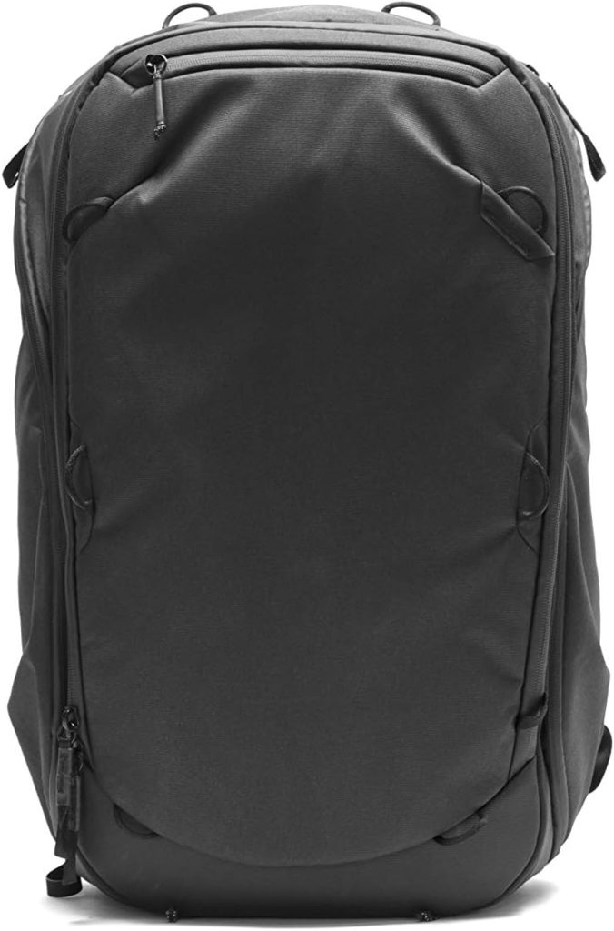 travel backpack attach to luggage