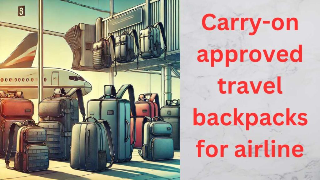 Carry on approved travel backpacks for airline