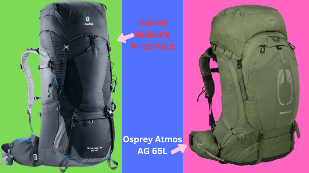 Osprey Backpack vs Deuter