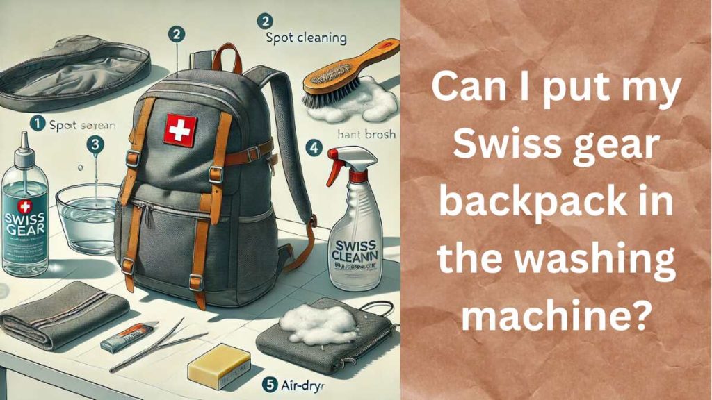 How to Wash a Swiss Gear Backpack