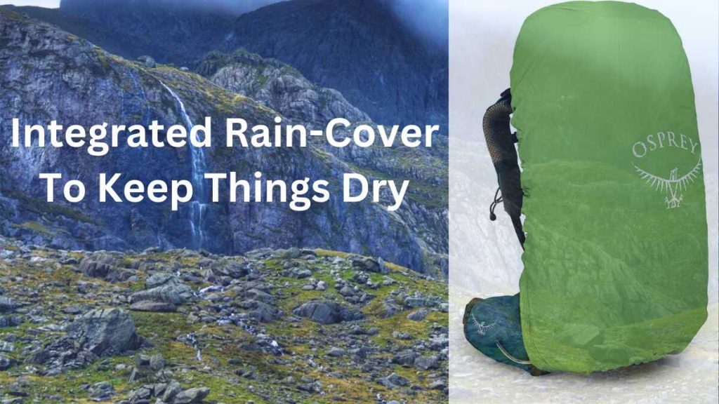 does osprey atmos come with rain cover