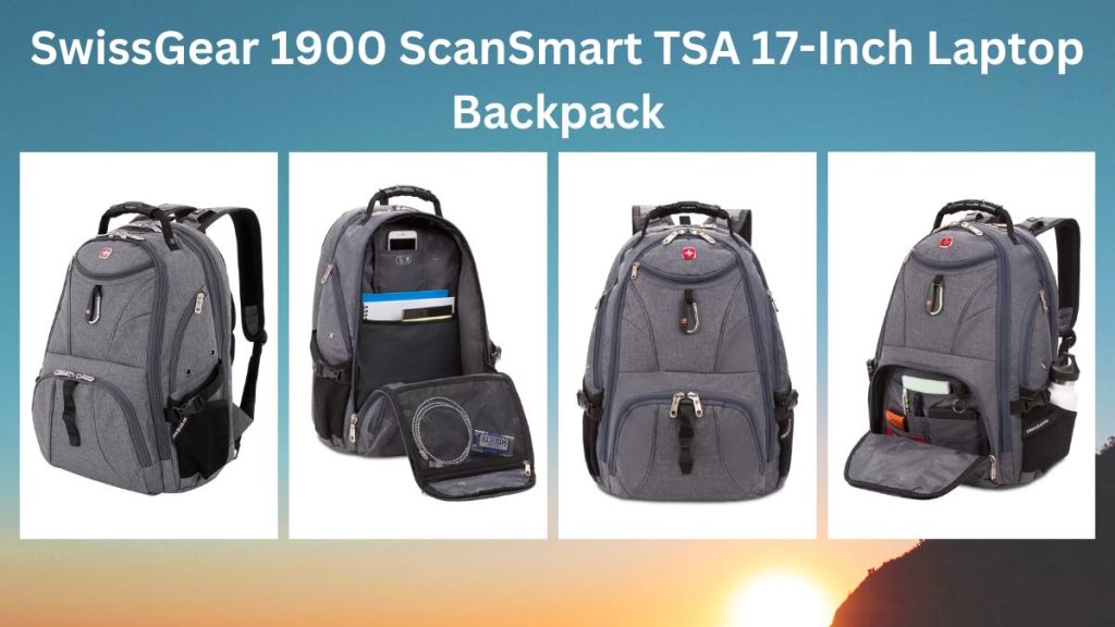 SwissGear 1900 ScanSmart TSA 17-Inch Laptop Backpack