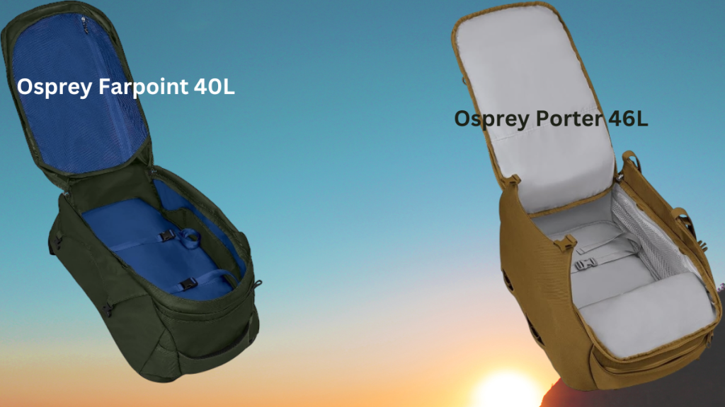 Osprey Porter 46 vs Osprey Farpoint 40