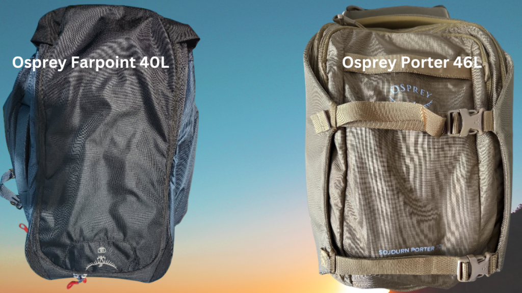 Osprey Porter 46 vs Osprey Farpoint 40