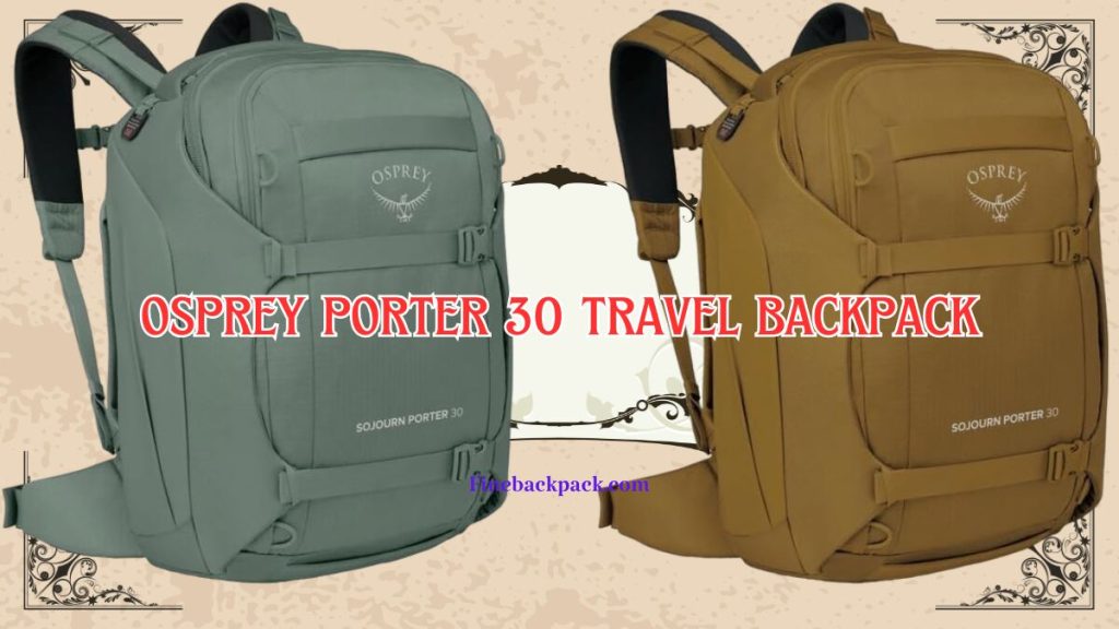 osprey porter 30 travel backpack