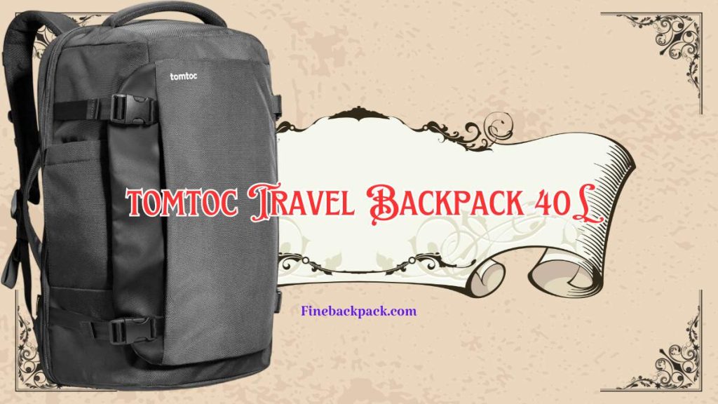 tomtoc Travel Backpack 40L